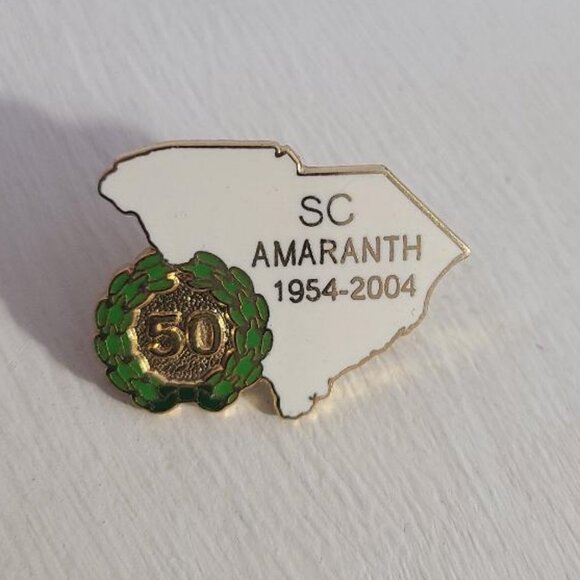 Amaranth Order Lodge South Carolina 2004 Lapel Pin Tie Tack Brooch - Picture 2 of 4